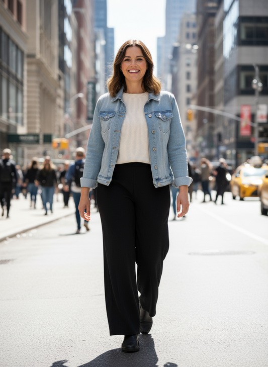 Široké kalhoty H&M vel. L