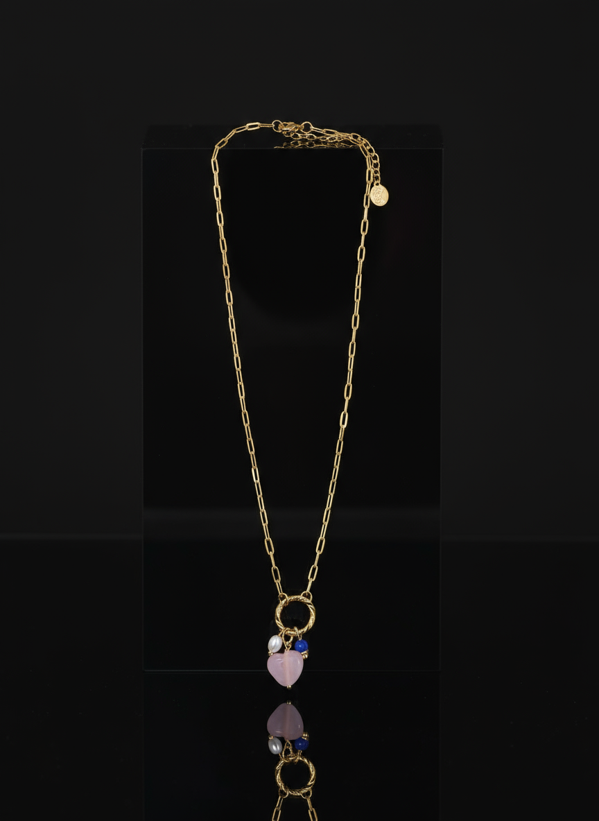 NOVÉ! Náhrdelník z chirurgické oceli srdíčko