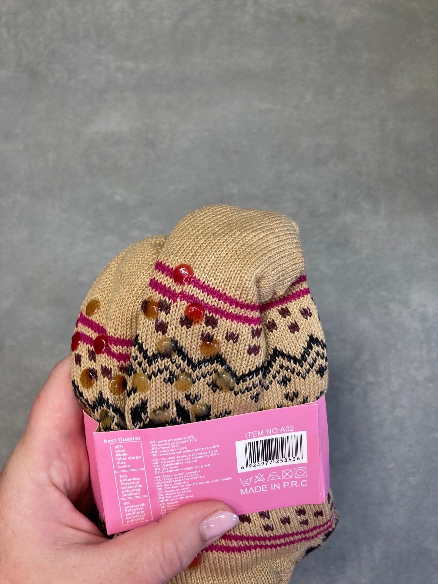 Nové! Teplé ponožky vel. 38-42