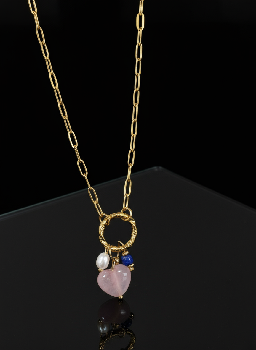 NOVÉ! Náhrdelník z chirurgické oceli srdíčko