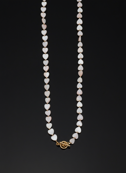 NOVÉ! Náhrdelník z chirurgické oceli - srdíčka