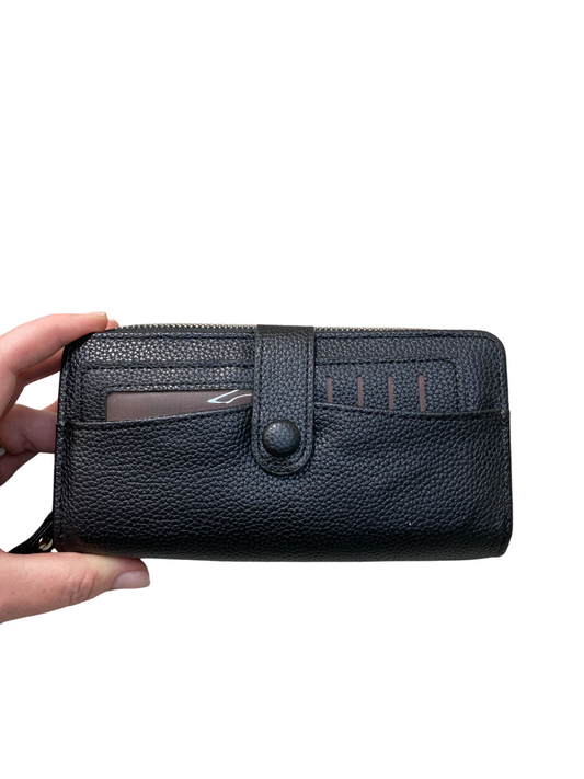 Dámská  peněženka s organizérem - černá