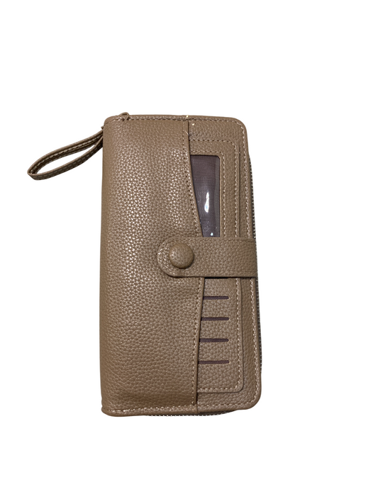 Dámská  peněženka s organizérem - mocca