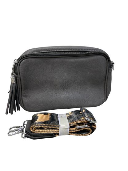 Dámská crossbody kabelka - šedá