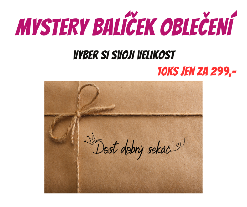 MYSTERY BALÍČEK OBLEČENÍ